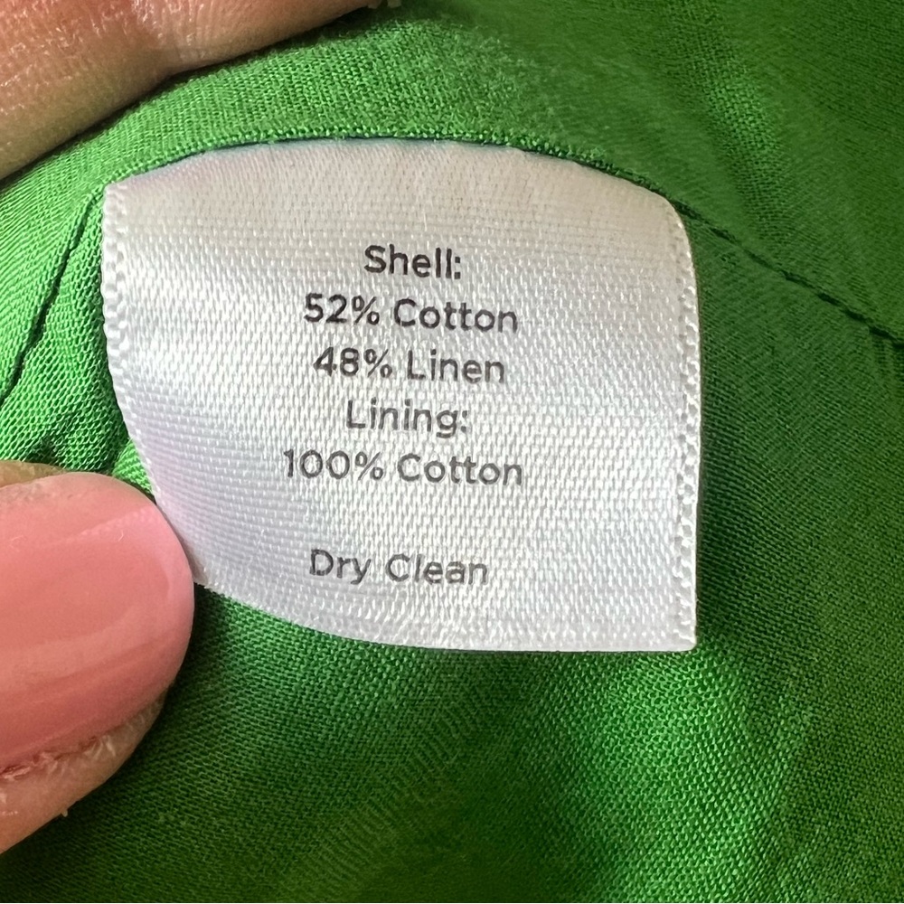 Talbot’s Petite Linen/Cotton Blazer sz 12p - Picture 3 of 5